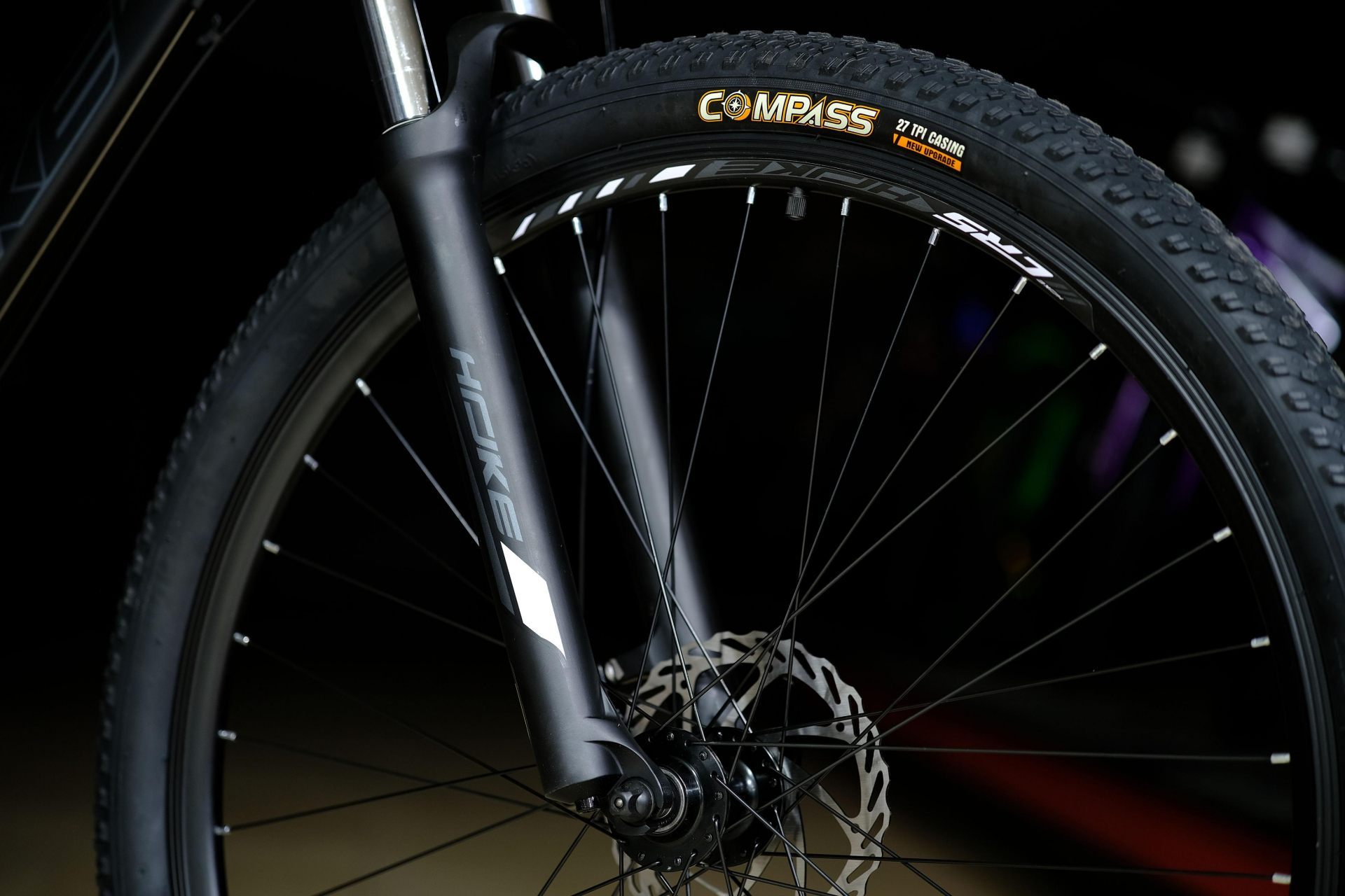 Обод 29, втулки 
 HOKE 3 Way 29 MD матовый чёрный-белый 19